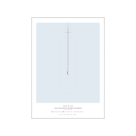 JACKIE JOYNER-KERSEE, 1988 — Art print by The Play from Poster & Frame