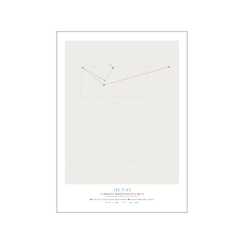 Marcus Allbäck, 2006 — Art print by The Play from Poster & Frame