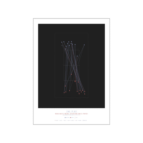 MICHAEL MAZE, 2009 — Art print by The Play from Poster & Frame