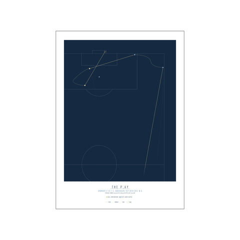 SIMON MAKIENOK, 2013 — Art print by The Play from Poster & Frame