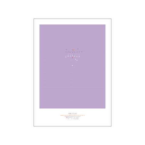 Frankfurt Galaxy — Art print by THE PLAY from Poster & Frame