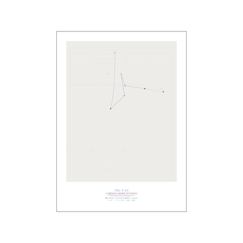 Thomas Delaney, 2016 — Art print by The Play from Poster & Frame