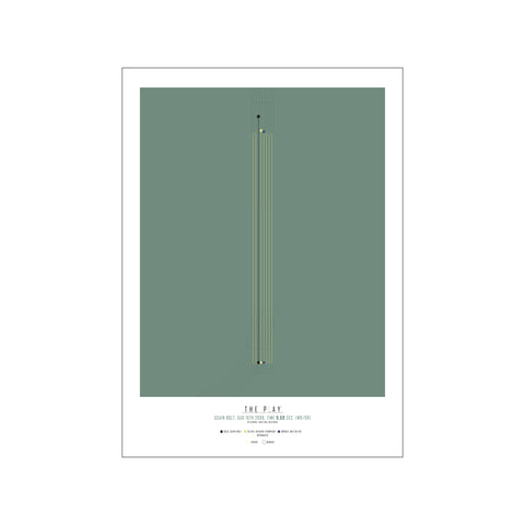 USAIN BOLT, 2008 — Art print by The Play from Poster & Frame