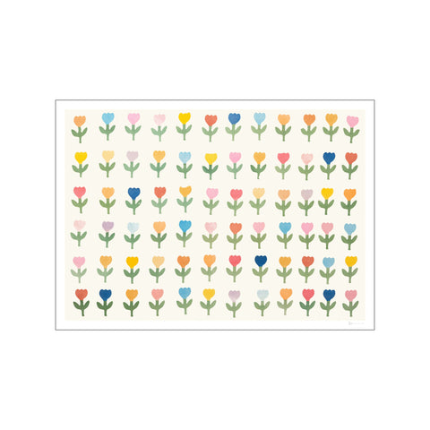72 Flowers — Art print by The Poster Club x Donchi from Poster & Frame