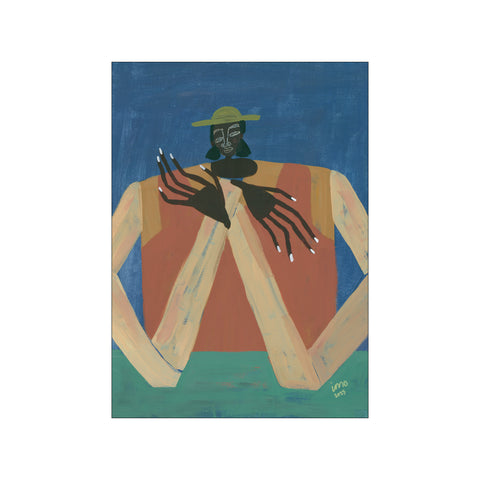 Imagination Is Key — Art print by The Poster Club x Ibi Meier-Oruitemeka from Poster & Frame