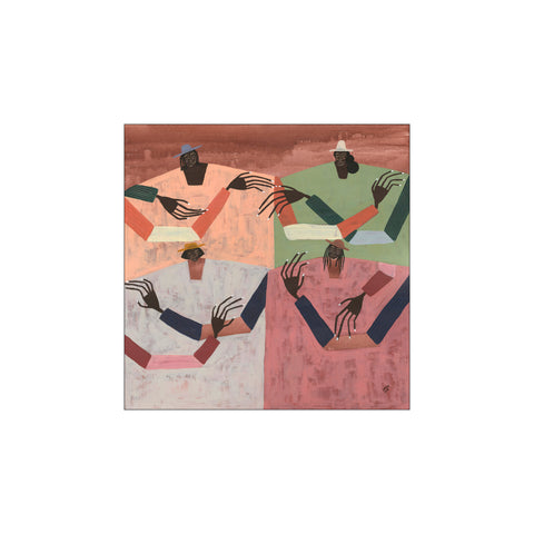 Joyful Chatter — Art print by The Poster Club x Ibi Meier-Oruitemeka from Poster & Frame