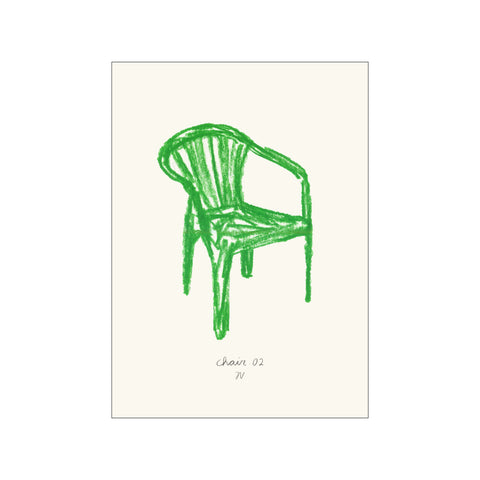 Chair 02 — Art print by The Poster Club x Isabelle Vandeplassche from Poster & Frame