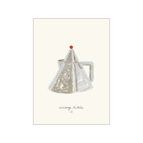 Vintage Kettle — Art print by The Poster Club x Isabelle Vandeplassche from Poster & Frame