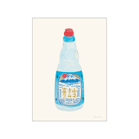 Fujisan Ramune — Art print by The Poster Club x Melina Pecharki from Poster & Frame