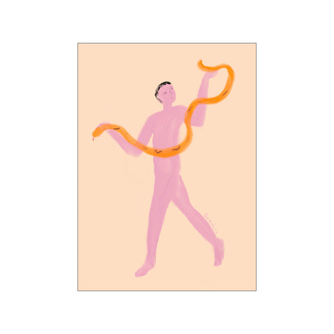 Snake Charmer — Art print by The Poster Club x Oamul from Poster & Frame