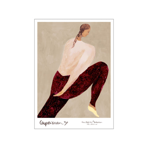 Capricorn — Art print by The Poster Club x Sofia Lind from Poster & Frame