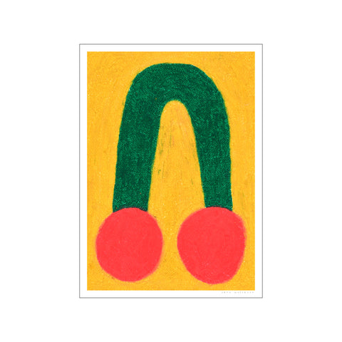 Cherry — Art print by The Poster Club x Vera Mattmann from Poster & Frame