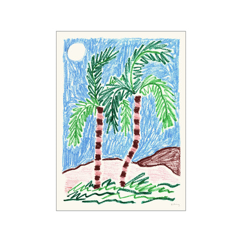 Palm Trees — Art print by The Poster Club x Karolina Kling from Poster & Frame