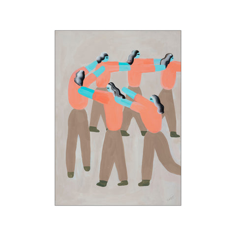 Follow My Path — Art print by The Poster Club x Lise Uhrskov from Poster & Frame
