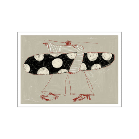 Sam at Sea — Art print by The Poster Club x Lucia Tuffley from Poster & Frame