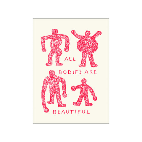 All Bodies are Beautiful — Art print by The Poster Club x Samuel Eckert from Poster & Frame