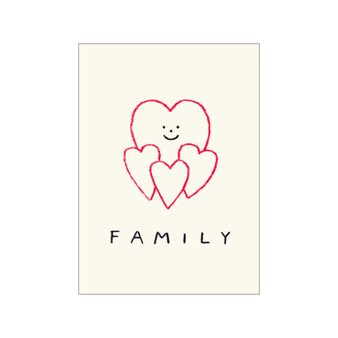 Family — Art print by The Poster Club x Samuel Eckert from Poster & Frame