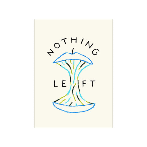 Nothing Left — Art print by The Poster Club x Samuel Eckert from Poster & Frame