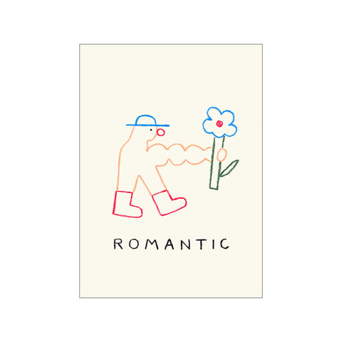 Romantic — Art print by The Poster Club x Samuel Eckert from Poster & Frame