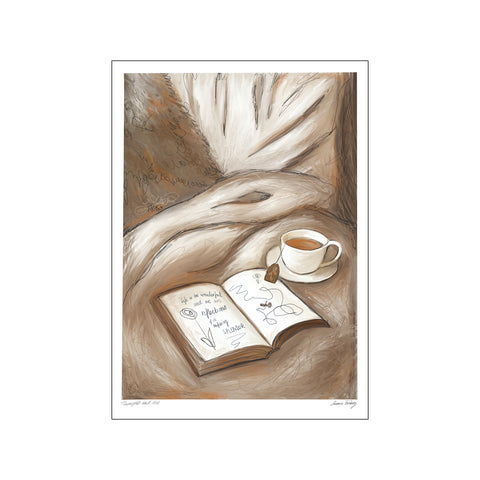 Tea and Thoughts — Art print by Emma Forsberg from Poster & Frame