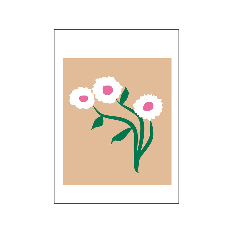 Three flowers — Art print by Wonderful Warehouse from Poster & Frame