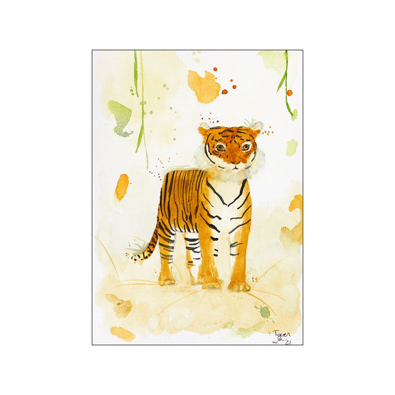 Tigeren — Art print by Et Lille Atelier - Kids from Poster & Frame