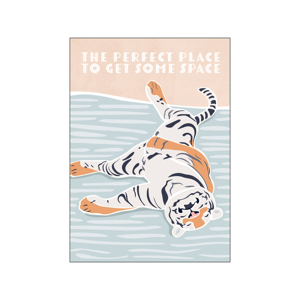 Tiger Typography — Art print by Sarah Manovski from Poster & Frame
