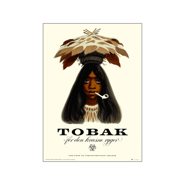 Tobakspigen — Art print by Permild & Rosengreen x Aage Sikker Hansen from Poster & Frame