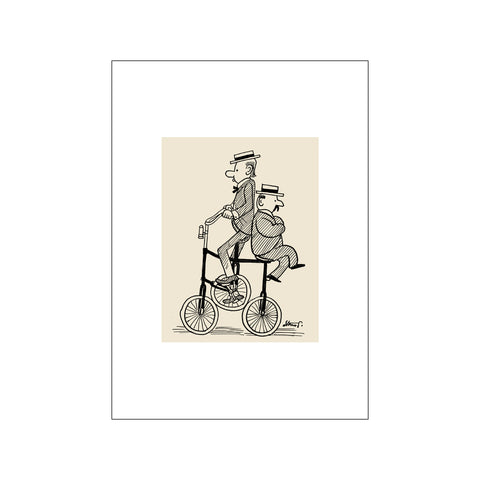 Transport Cyklen — Art print by Storm P from Poster & Frame