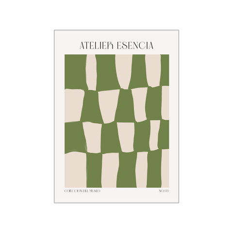Checkerboard Flow — Art print by Treechild from Poster & Frame
