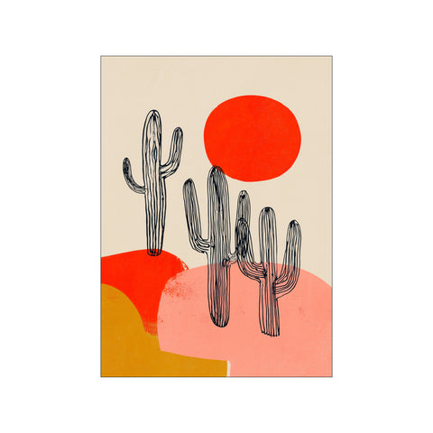 Desert Sun No.03 — Art print by Treechild from Poster & Frame