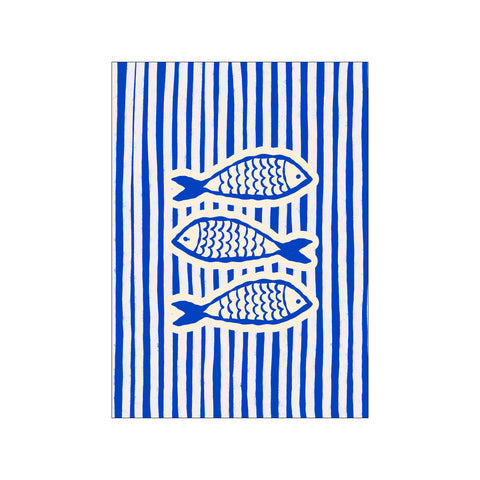 Three Blue Fish