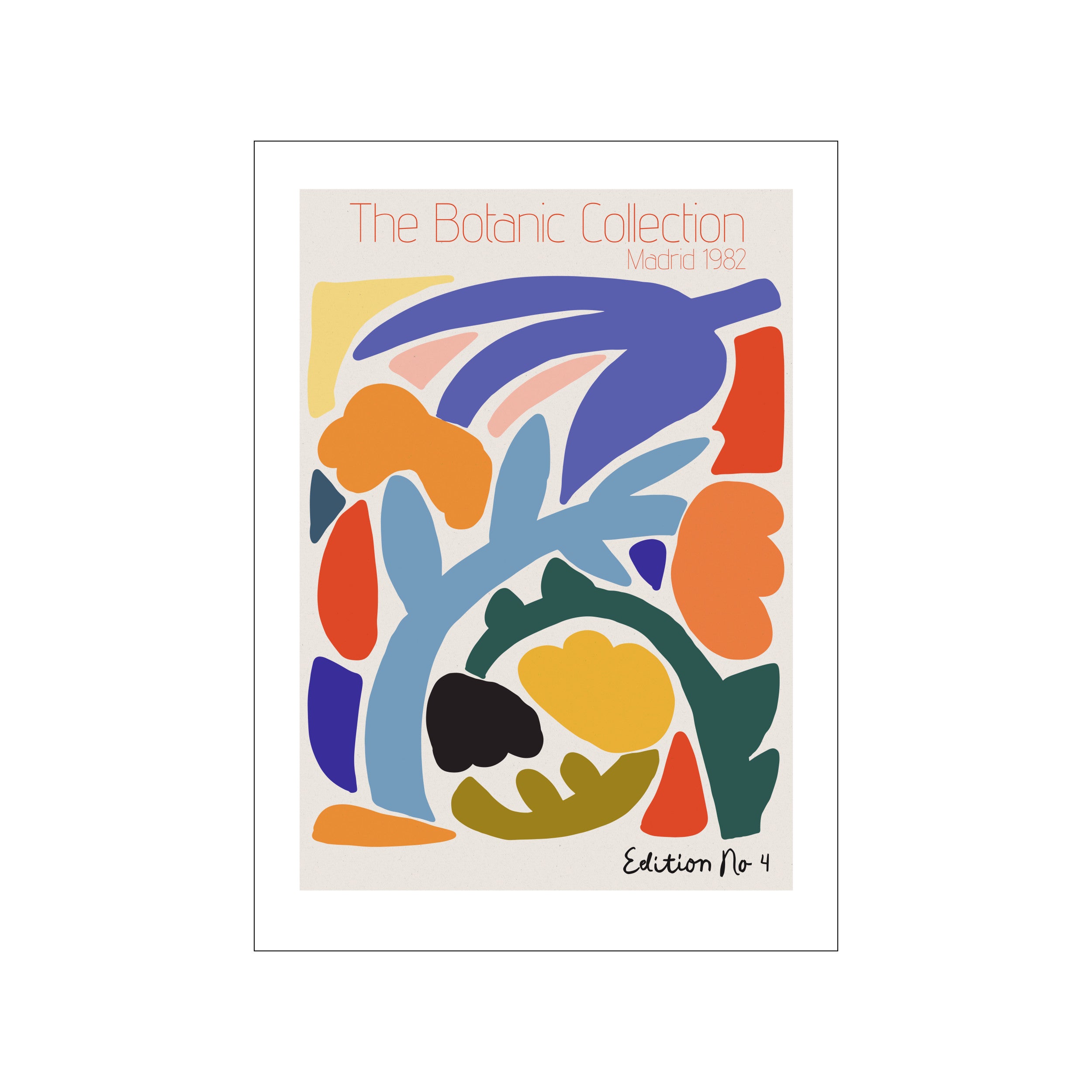 Botanic Collection No.1 – Poster & Frame Art Group
