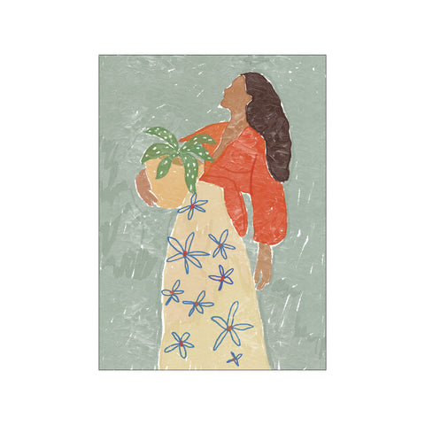 Plant Love — Art print by Treechild from Poster & Frame