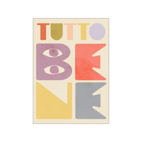 Tuttobene — Art print by Treechild from Poster & Frame