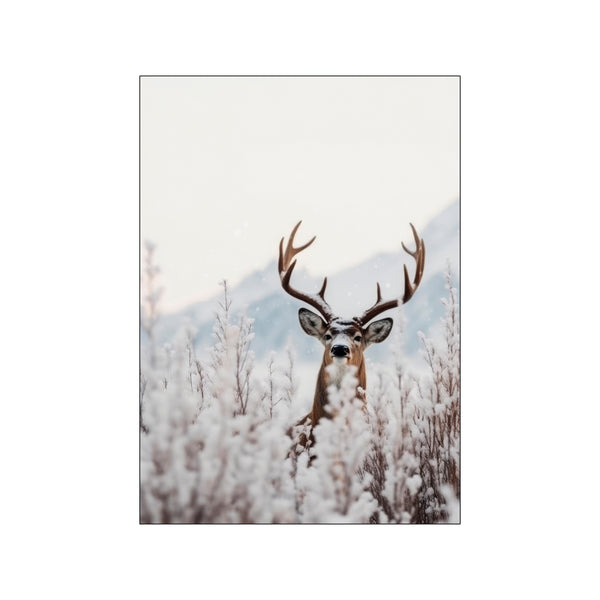 Curious Deer — Art print by Treechild from Poster & Frame