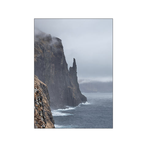 Trøllkonufingur — Art print by PLAKATfar from Poster & Frame