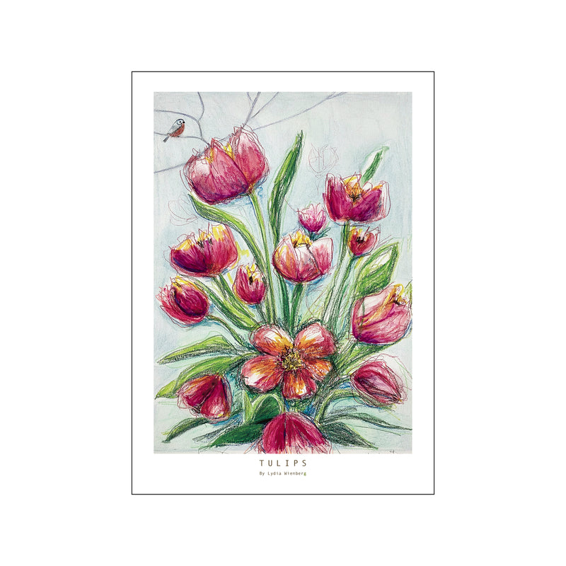 Tulips — Art print by Lydia Wienberg from Poster & Frame
