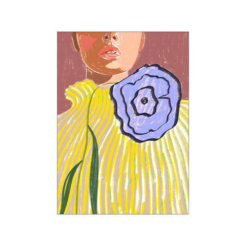 Blossom Elegance — Art print by Uma Gokhale from Poster & Frame