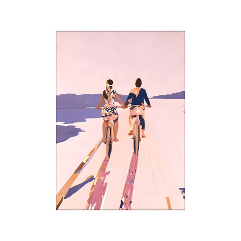 Cycling Joy Series 01 — Art print by Uma Gokhale from Poster & Frame