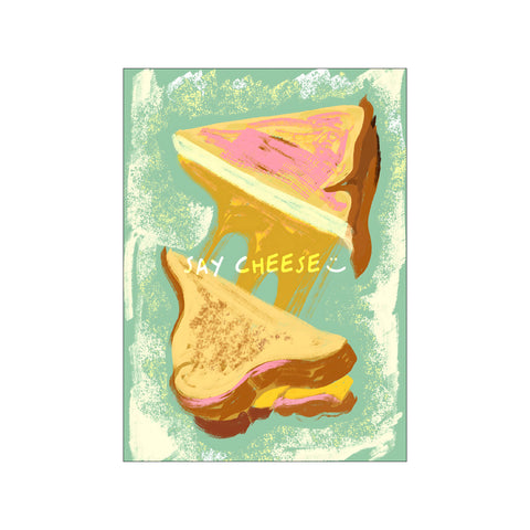 Melted Cheese Sandwiches — Art print by Uma Gokhale from Poster & Frame