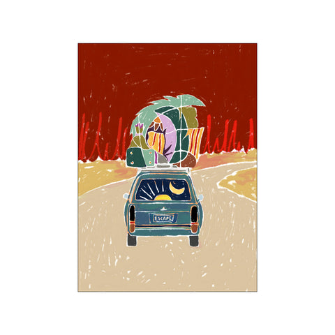 Pack Up a Escape — Art print by Uma Gokhale from Poster & Frame