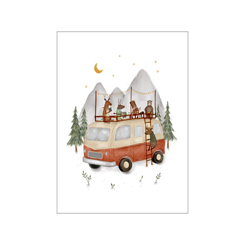 Band Camper — Art print by Urchin Bay from Poster & Frame