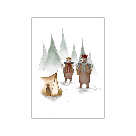 Bear Trek — Art print by Urchin Bay from Poster & Frame