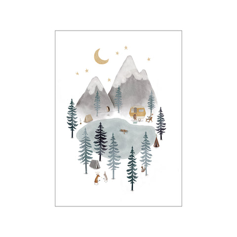 Mountain Games — Art print by Urchin Bay from Poster & Frame
