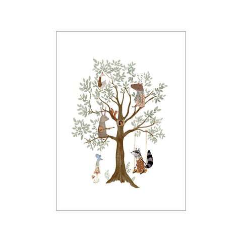 Tree House Sage — Art print by Urchin Bay from Poster & Frame