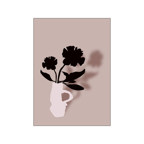 vase with flower — Art print by Wonderful Warehouse from Poster & Frame