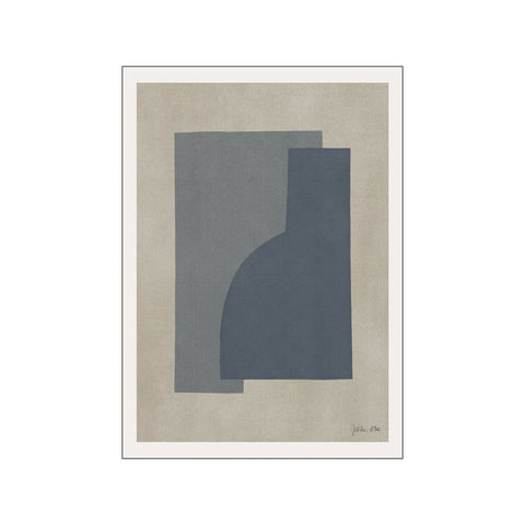 Vase blue — Art print by Julita Elbe from Poster & Frame