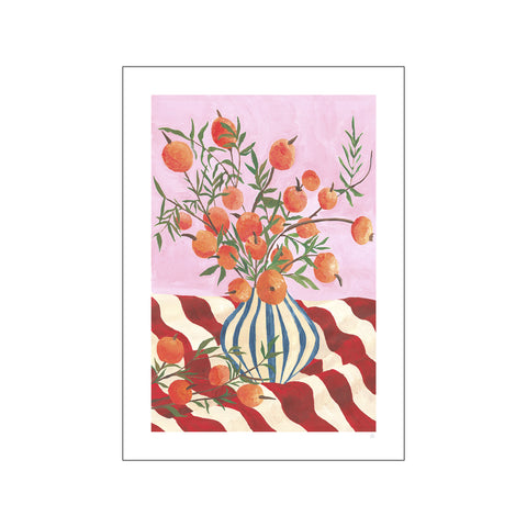 Vase of Clementines — Art print by Violets Print House from Poster & Frame