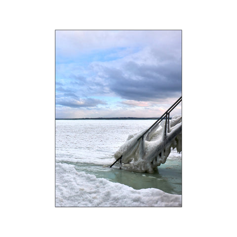 Vinter i Vedbæk — Art print by PLAKATfar from Poster & Frame